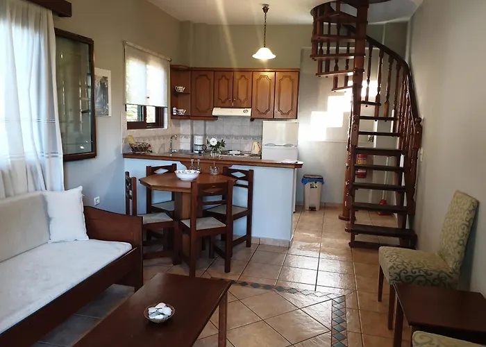 شقة فندقية Ostria Maisonettes And Stoúpa